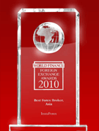 Najbolji Forex broker u Aziji u 2010. godini prema World Finance Awards-u
