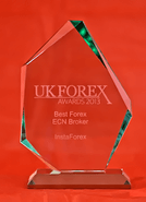 งาน UK Forex Awards ปี 2013 - โบรกเกอร์ ECN ฟอเร็กซ์ที่ดีที่สุด (The Best Forex ECN Broker)